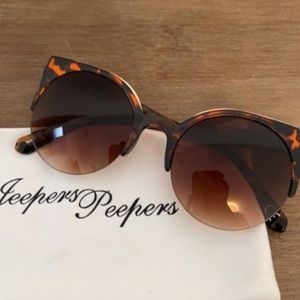 Jeepers Peepers Tortoise sunglasses